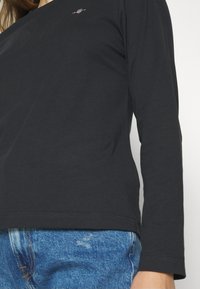 GANT SHIELD LS - Langarmshirt - black