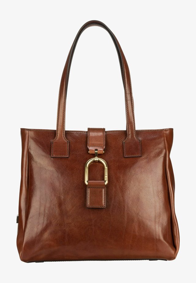 VIRGINIA - Handtasche - marrone/oro