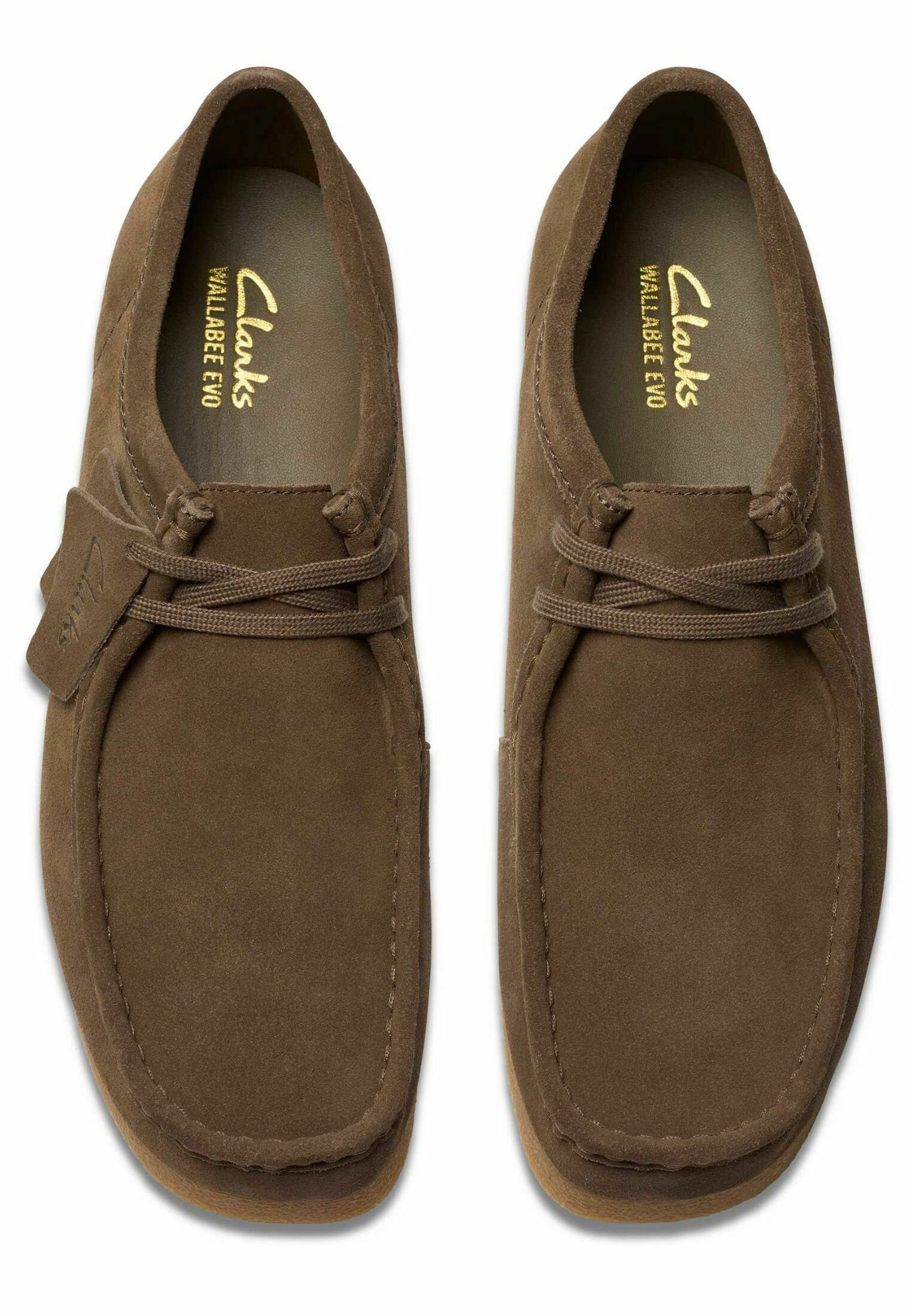 Clarks WALLABEEEVO - G - Mocasines - dark olive sde/verde oliva