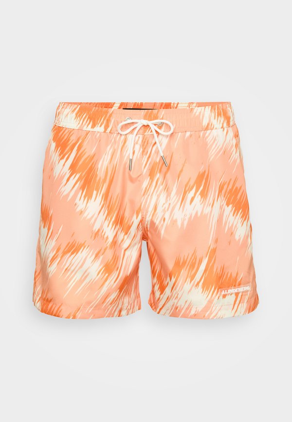 BANKS THUNDERSTORM SWIM TRUNKS - Swimming shorts - orange2