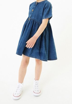 RELAXED - Robe en jean - bleached denim