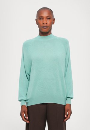Strikkegenser - acqua/acquamarine