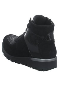 Waldläufer Bottines à lacets - schwarz