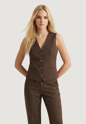 I AM, GILET GESSATO 95105 - Chaleco - brown