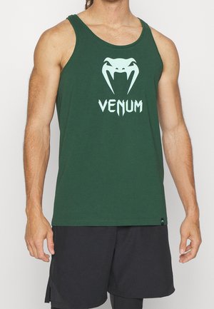 Top - dark green