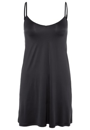 Hanro SATIN DELUXE - Nachthemd - black