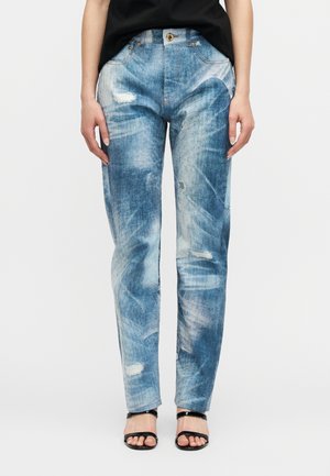 Džinsi ar taisnām starām - dark blue