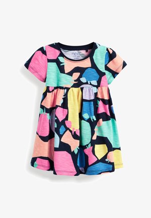 SHORT SLEEVE - Vestito di maglina - bright shapes