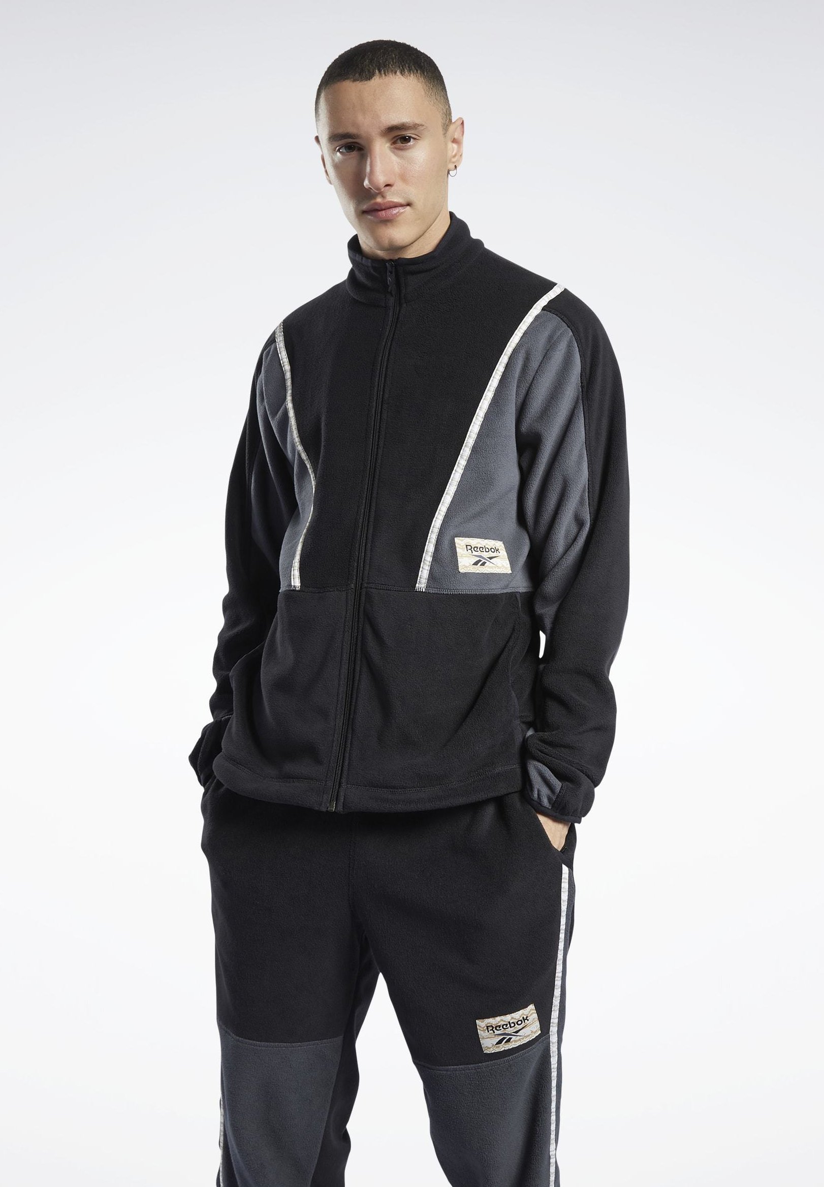 Reebok Classic CLASSICS WINTER ESCAPE TRACK TOP - Veste polaire -  black/noir - ZALANDO.BE