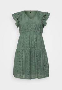 VMHONEY V NECK DRESS  - Hverdagskjole - laurel wreath