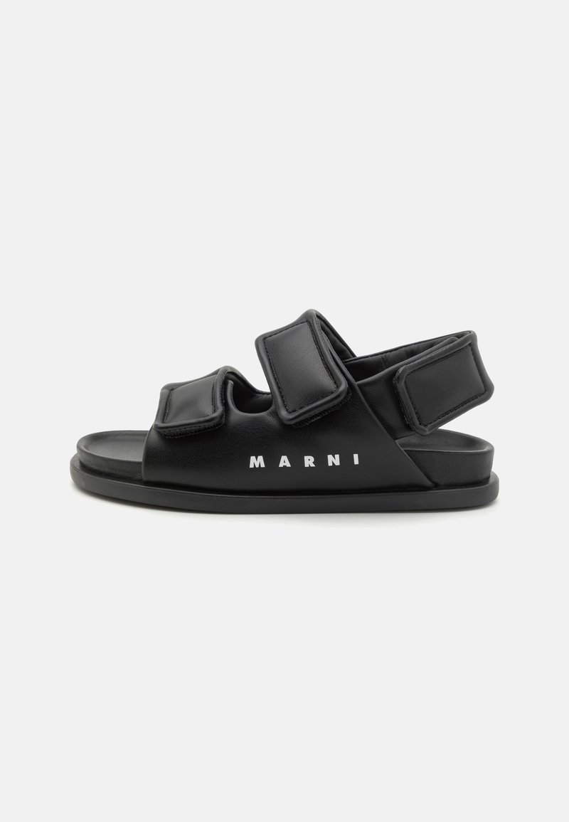 Marni UNISEX - Σανδάλια - black/white