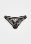 UNDENIABLE THONG - Perizoma - black