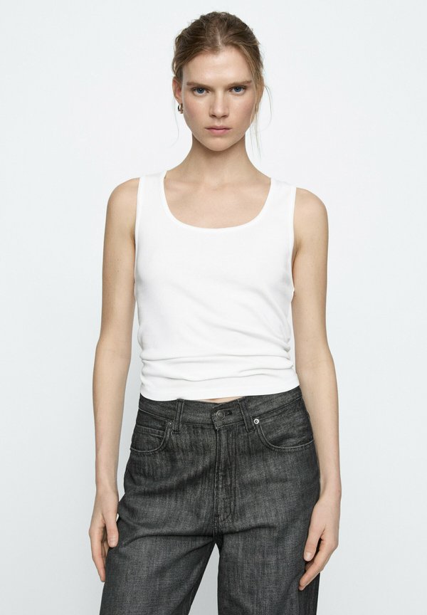 HIGH-WAIST WIDE-LEG - Straight leg jeans4