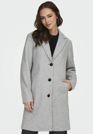 JDY JDYECHO - Mantel - light grey melange
