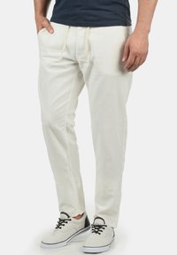 Blend BHLANIAS LINEN MIX - Pantalon classique - off white
