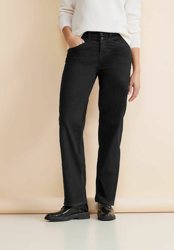 CASUAL FIT - Jeans Straight Leg - schwarz