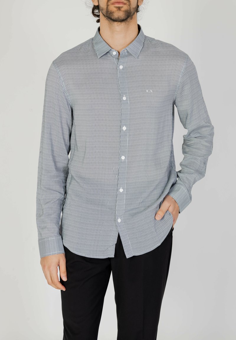 Armani Exchange Camicia - black-white