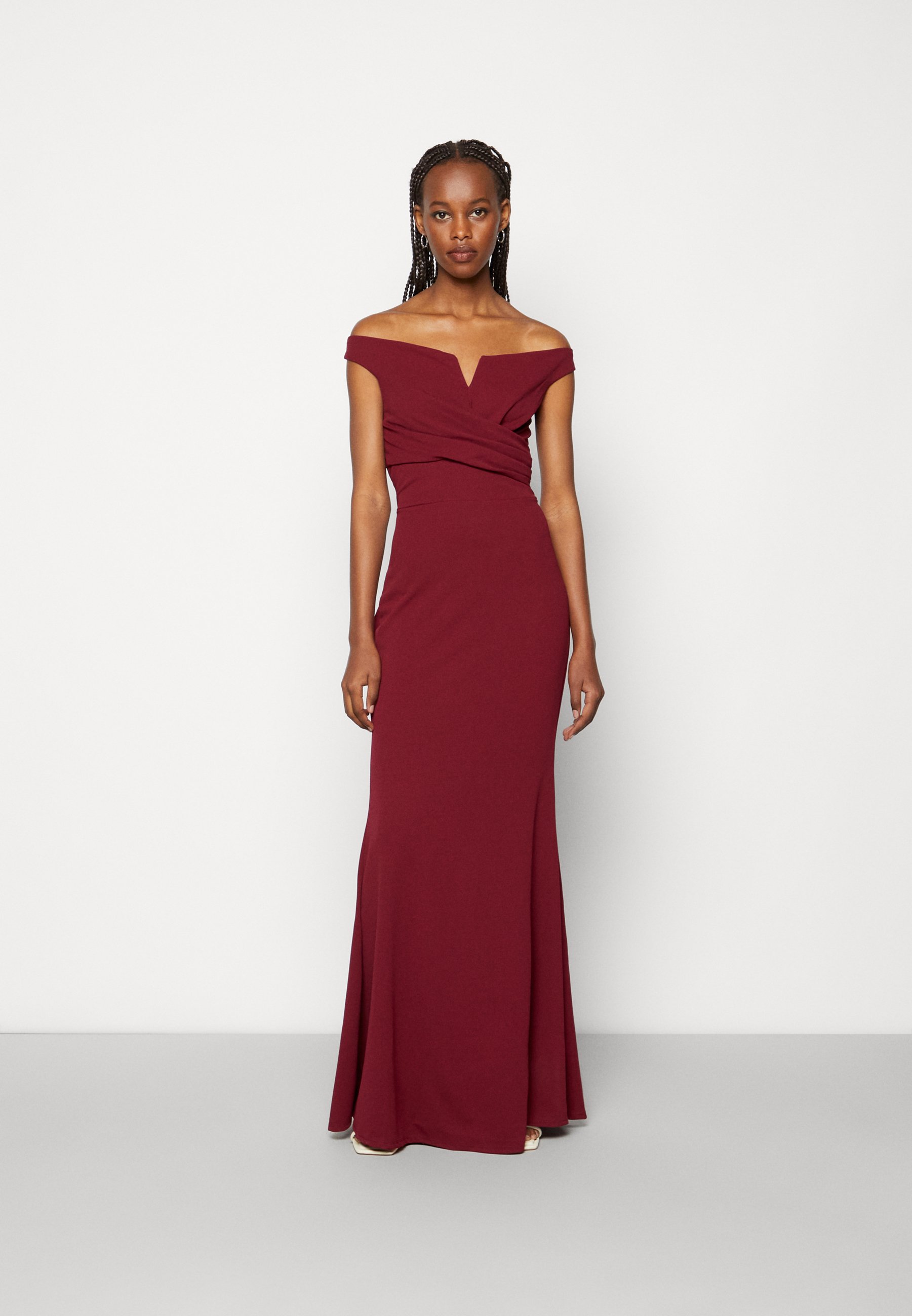 19+ Off The Shoulder Maxi Dress