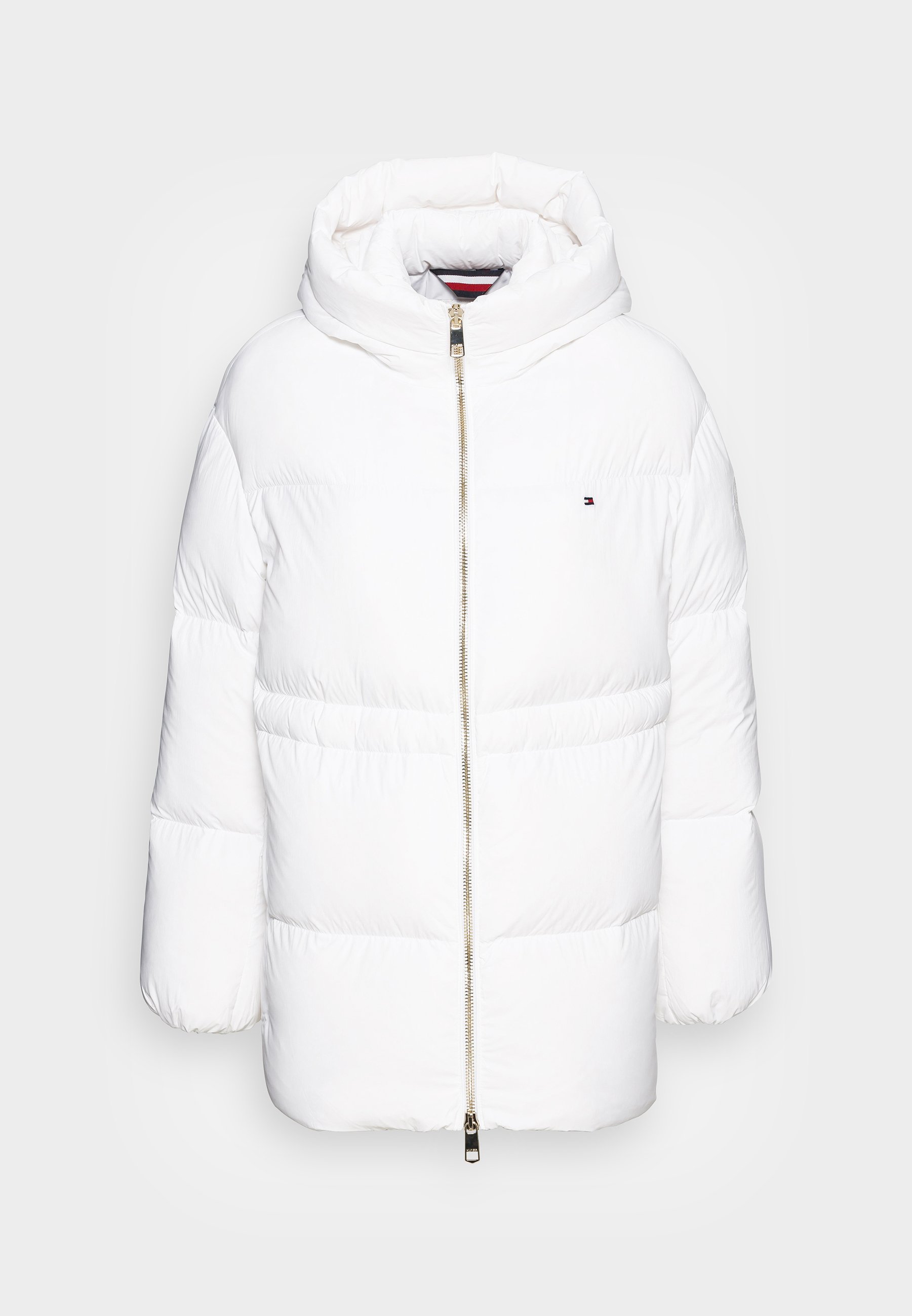 white puffer jacket tommy hilfiger