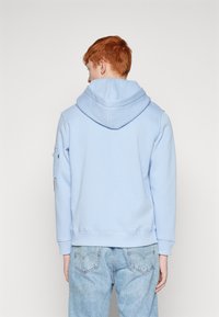 Alpha Industries HOODIE - Mikina s kapucňou - light blue