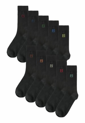 N LOGO TEN PACK - Socken - black multi logo