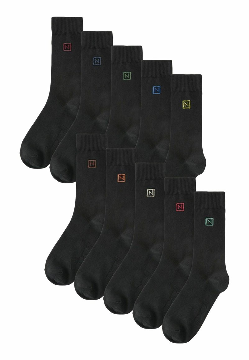 Next TEN PACK - Strømper - black multi logo