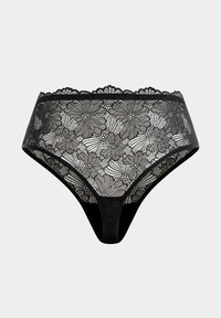 Erlich Textil CLASSY - String - schwarz
