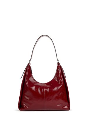 nat & nin, NAT & NIN HANDBAG TINA - Bolso de mano - dark red