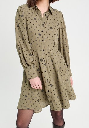 Robe chemise - green