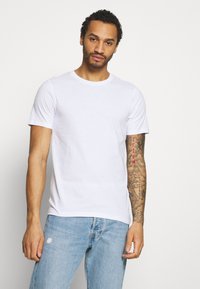 Jack & Jones 5 PACK - T-shirt básica - black, white, green