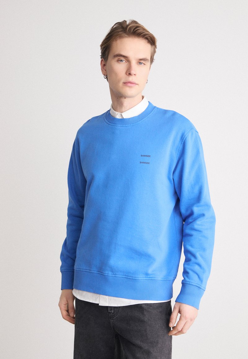 Samsøe Samsøe JOEL CREW NECK - Ikdienas džemperis - super sonic