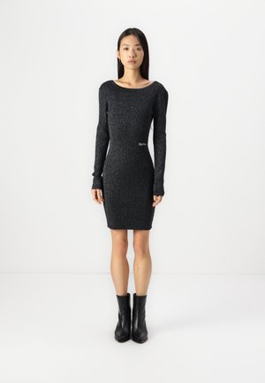 GLITTER DRESS - Robe de soirée - black