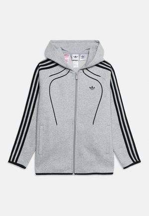 adidas Originals, SPACER UNISEX - Mikina so zipsom - medium grey heather