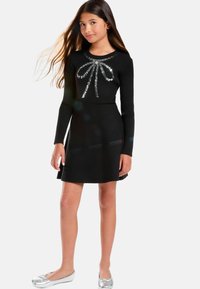 Lipsy BOW EMBELLISHED  - Pulóverruha - black