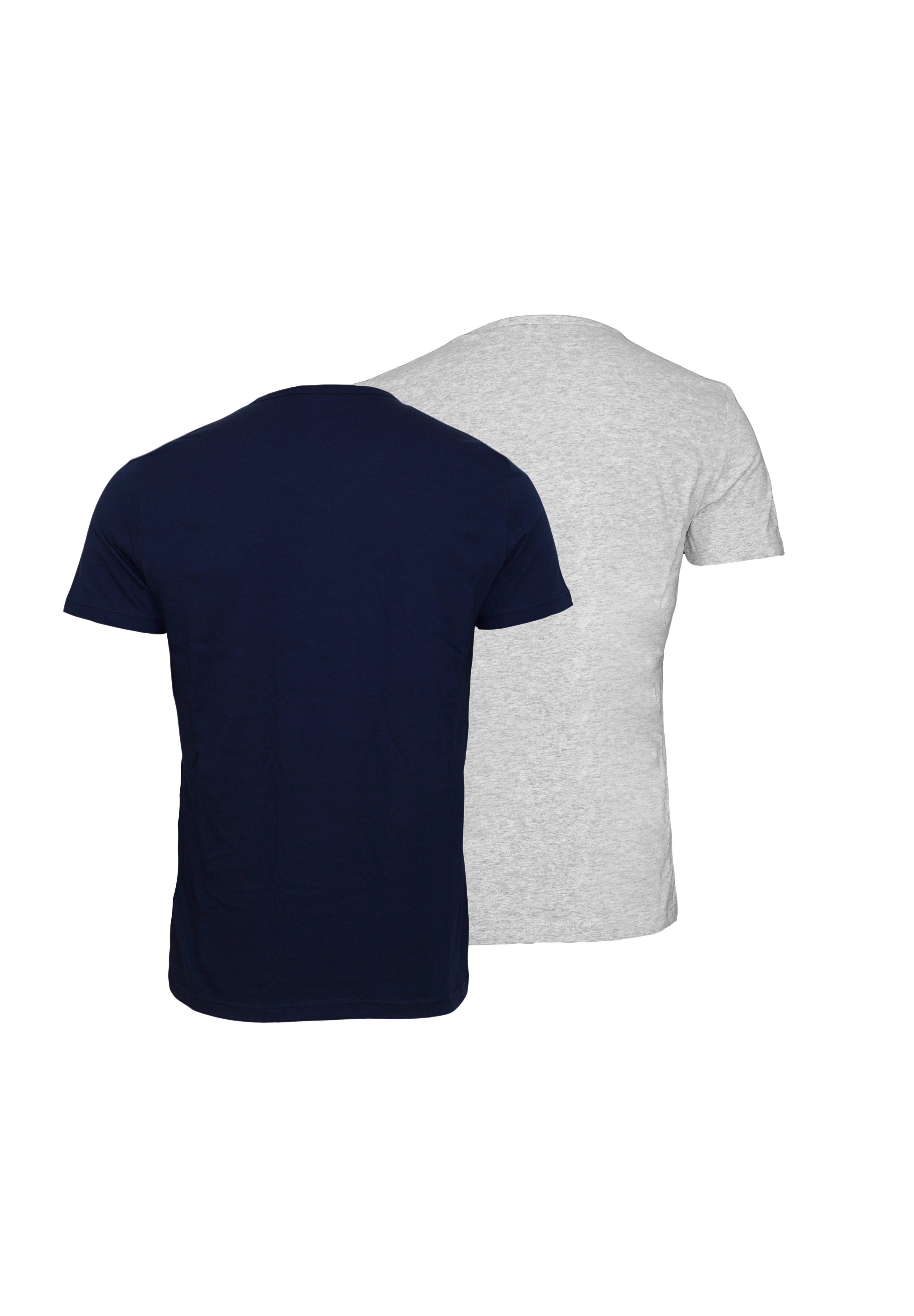 Emporio Armani CREW NECK 2 PACK - Maglietta intima - navy grey/multicolore  - Zalando.it