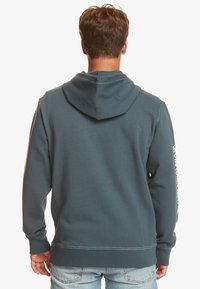 Quiksilver THE ORIGINAL - KAPUZENPULLI FÜR M - Sudadera con cremallera - blue