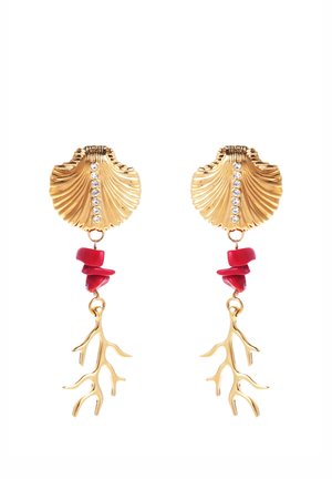 DEEPSI - Boucles d'oreilles - corail