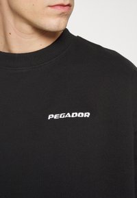 Pegador LOGO OVERSIZED SWEATER - Sweatshirt - black