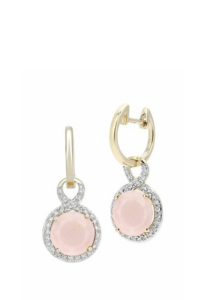 AND OPAL DANGLE AND DROP HOOP - Orecchini - yellow gold-coloured