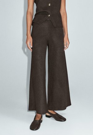 Pantalon classique - dark brown