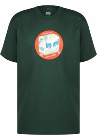 Obey Clothing - COLD AS ICE - Print T-shirt - forest green - 0