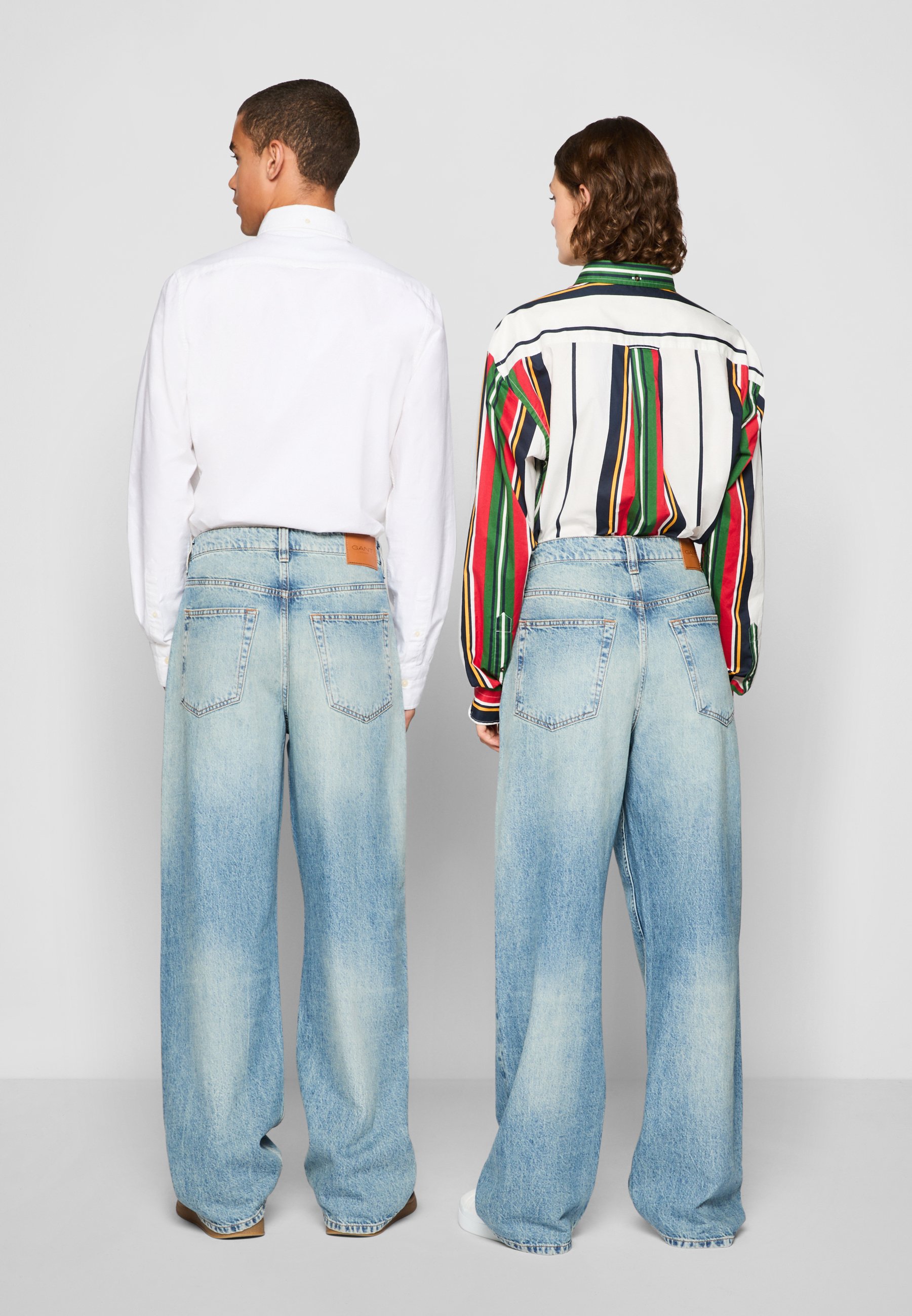 【SCENERITY】Dying Washing Wide Jeans REDDACHiC Big Size Green Wash Men Barrel Baggy Jeans Y2k
