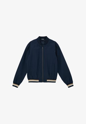s.Oliver LEICHT GEFÜTTERTER MIT STREIFEN-DETAILS - Bomberjacks - navy