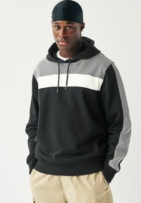 Next DIP DYE OVERHEAD  - Hoodie - mottled black