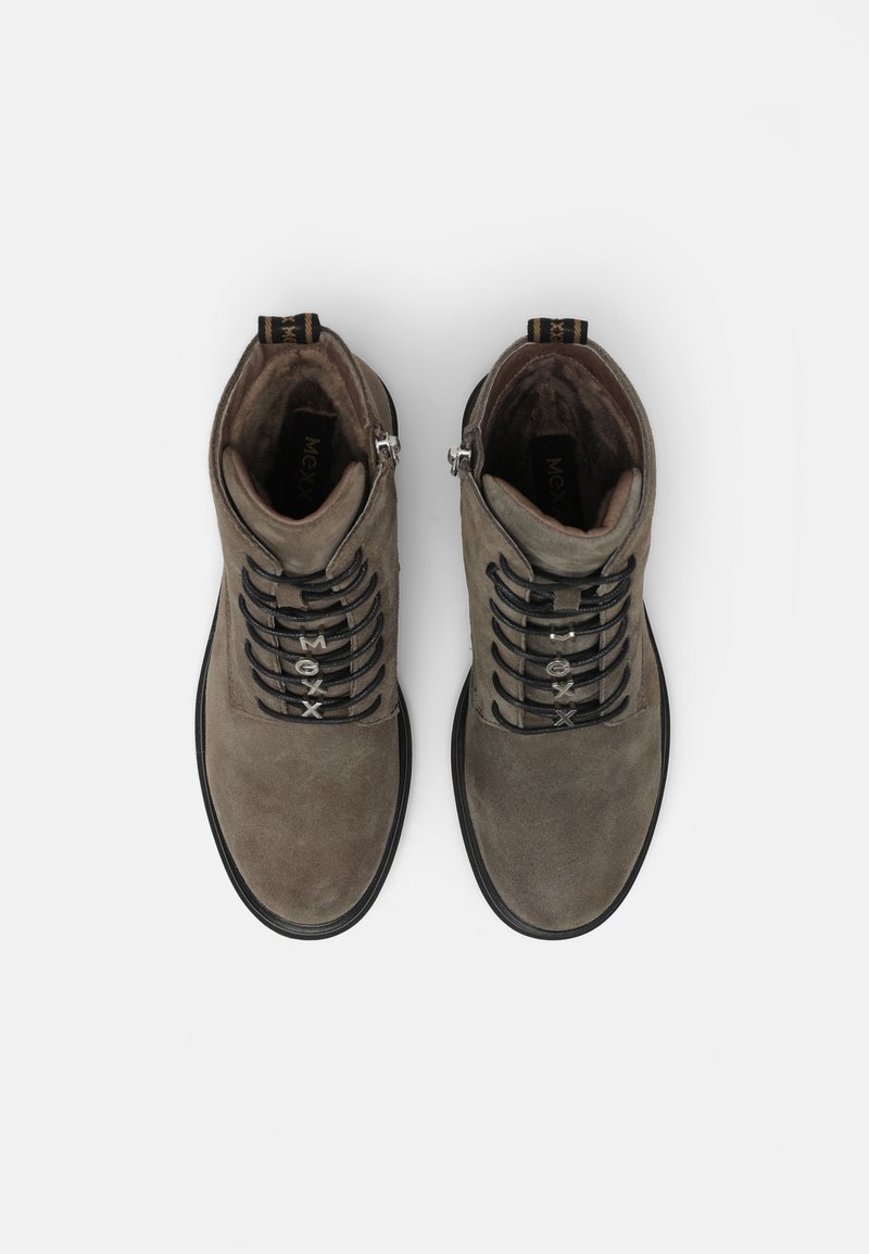 Damen Sneaker | Mexx FABULOUS Schnürstiefelette taupe - MY82855 Damen Sneaker | Mexx FABULOUS Schnürstiefelette taupe - MY82855