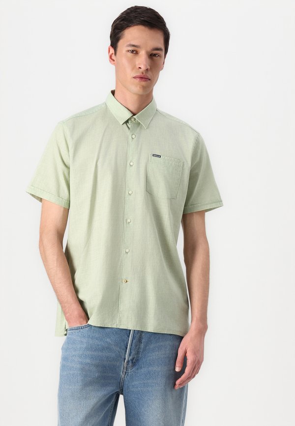 SLUB REGULAR SHORT SLEEVE SUMMER SHIRT - Shirt - seagrass3