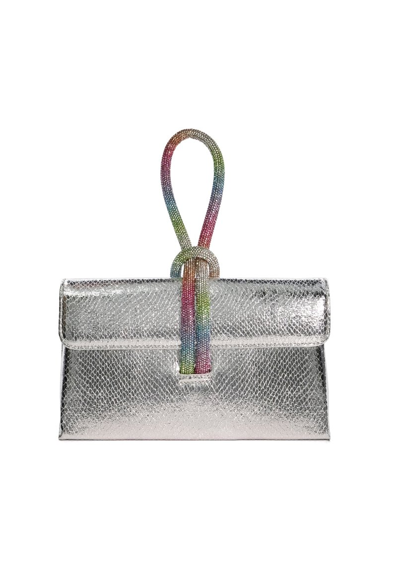 Dune London BRYNIE - Clutch - silver coloured