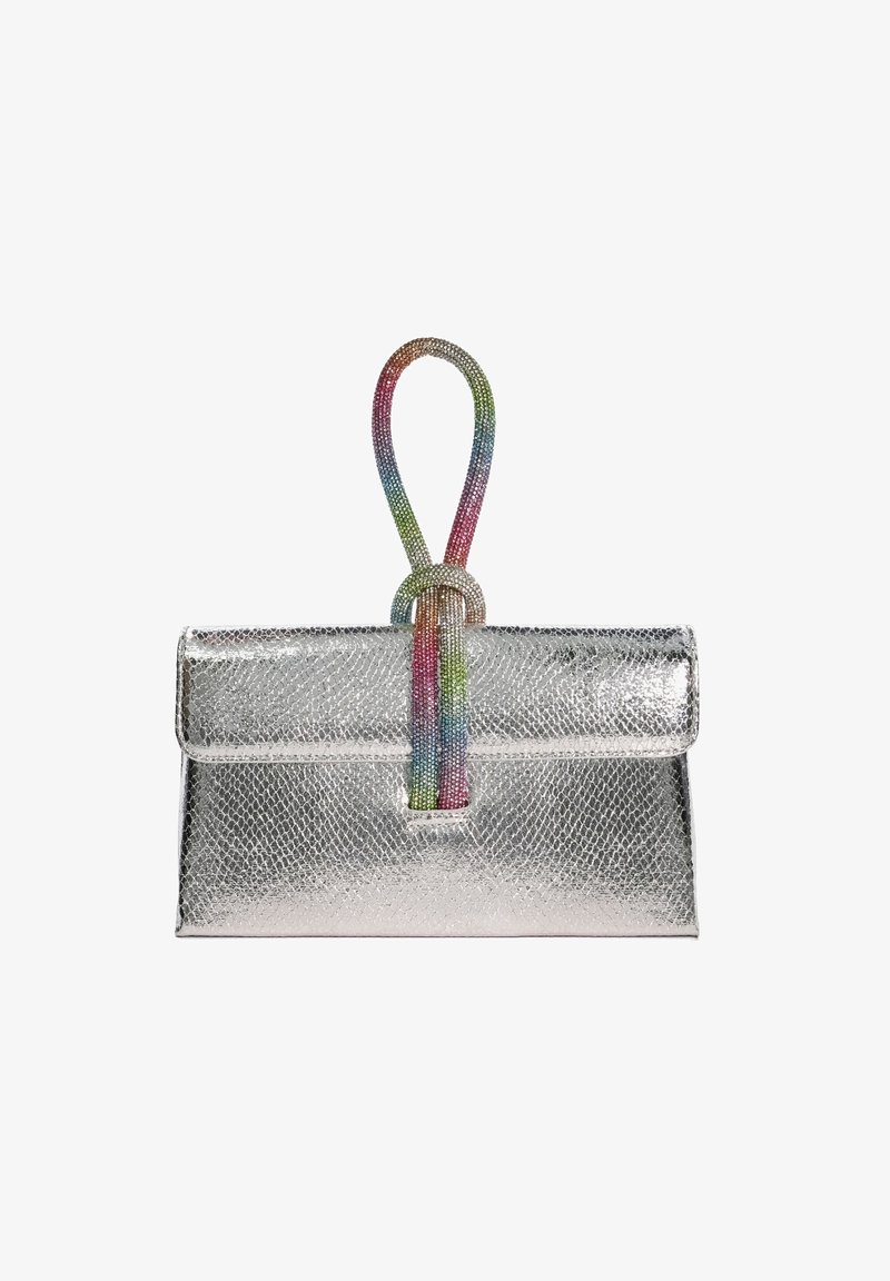 Dune London BRYNIE - Clutch - silver coloured
