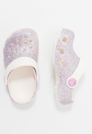 CLASSIC GLITTER - Sandały kąpielowe - oyster