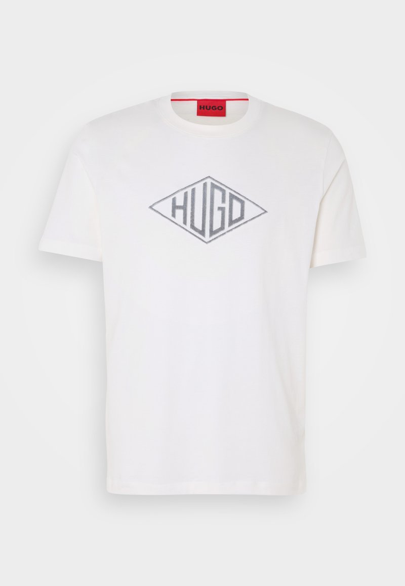 HUGO T-shirt print crème